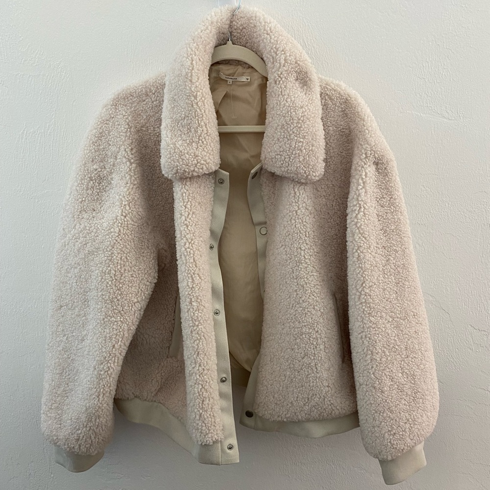 Tularosa Fuzzy Bomber Jacket